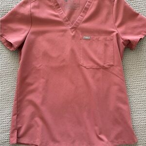 Figs Mauve Catarina Top